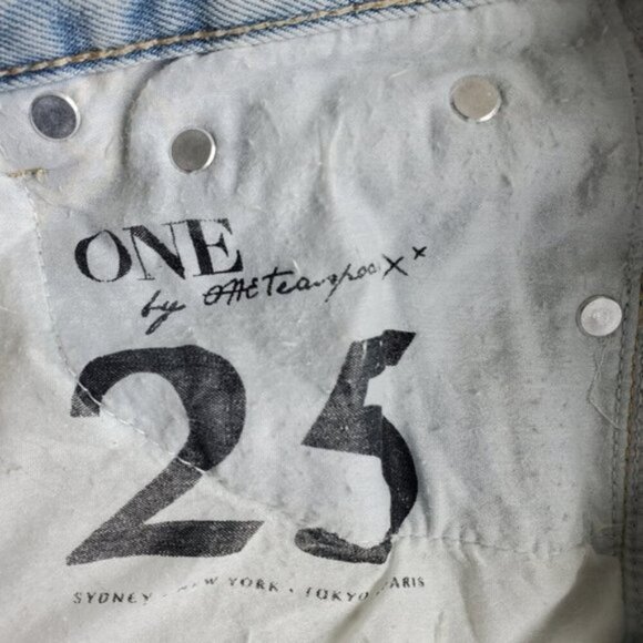 One Teaspoon Medium Rise Awesome Baggies Jeans Size 25 - Picture 8 of 11